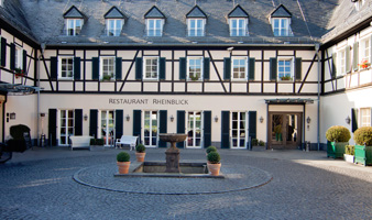 Das Restaurant Rheinblick