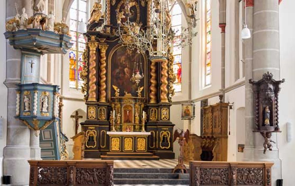 St. Panthaleonkirche von Innen