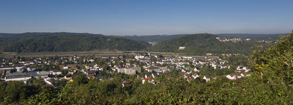 Blick auf Unkel vom Stux