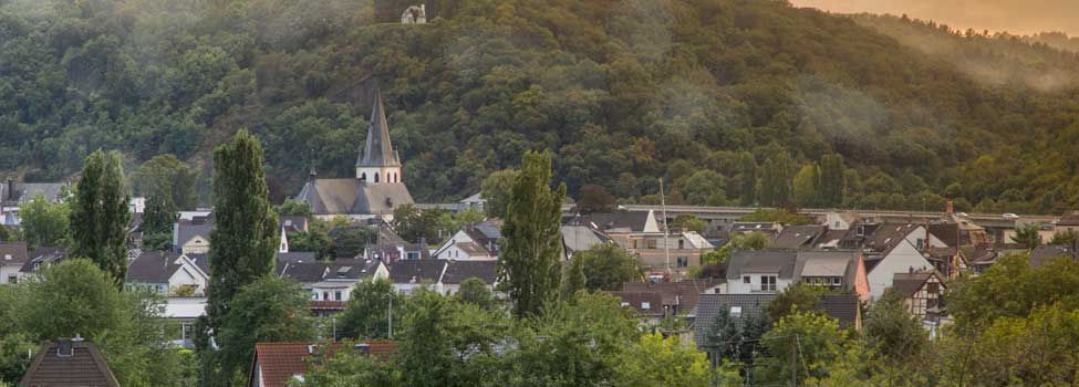 Blick auf Unkel