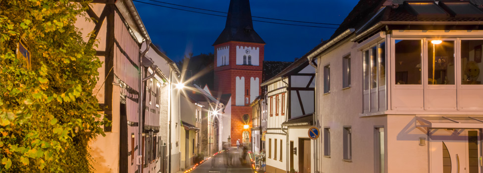 Kirche St.Johannes Baptist am Tag der Wallfahrt 