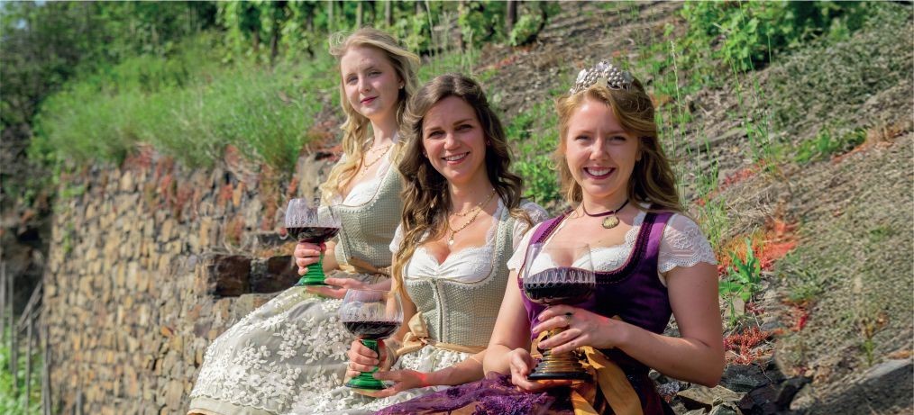 Eine Weinkönigin Unkels