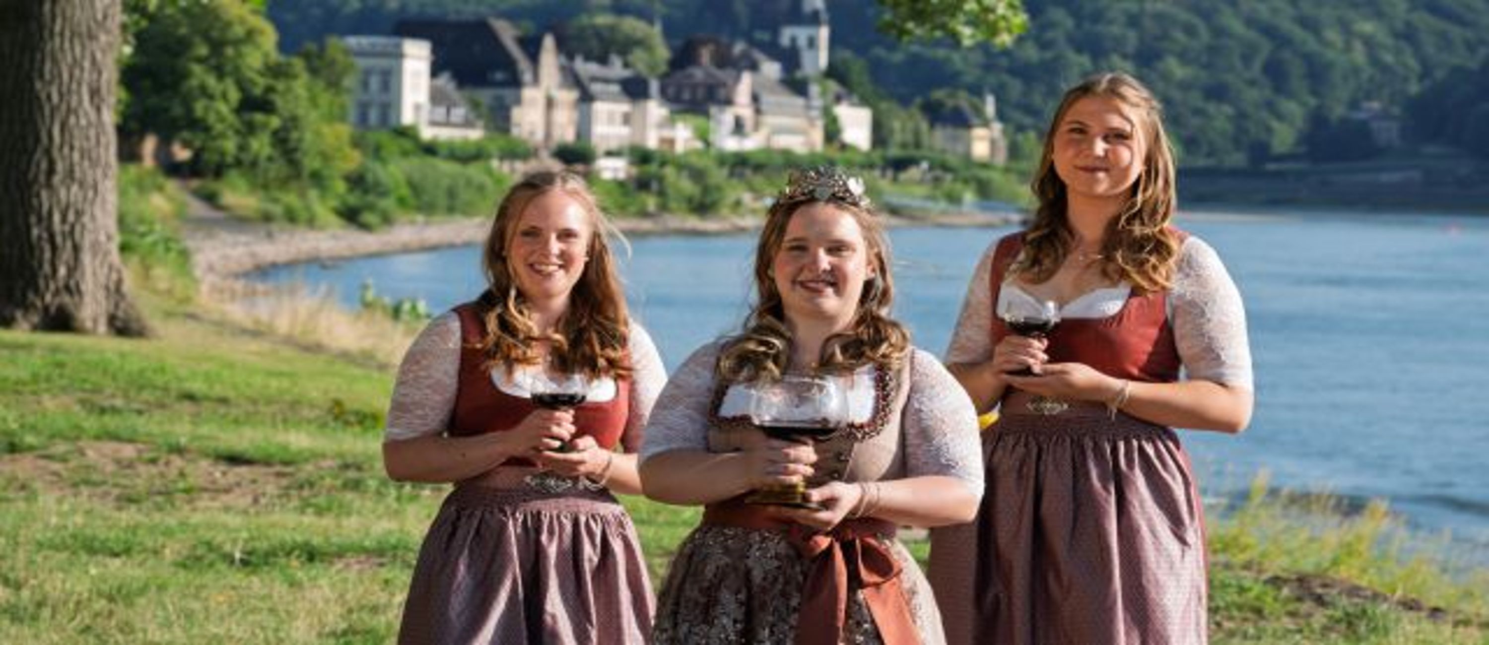 Eine Weinkönigin Unkels